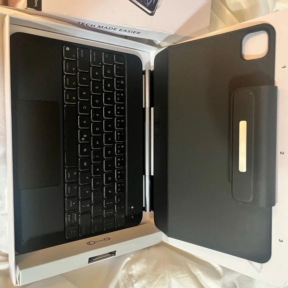 Black Tablet Keyboard Case